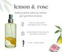 Lemon &amp; Rose EdC -tuoksuvesi 200 ml