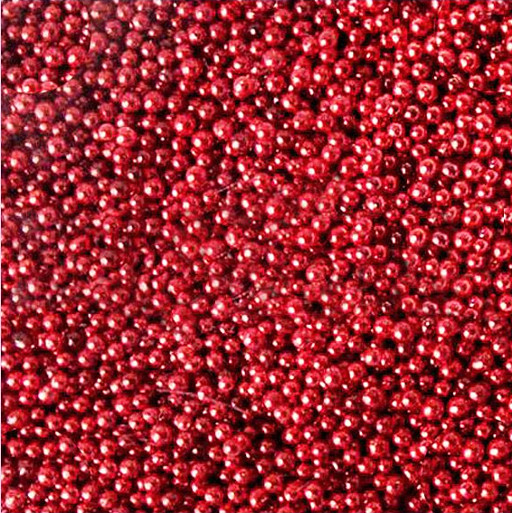 Nail Art Beads Red 0,5 mm