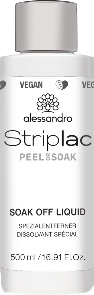 Soak-Off Liquid -kestolakkauksen poistoaine 500 ml