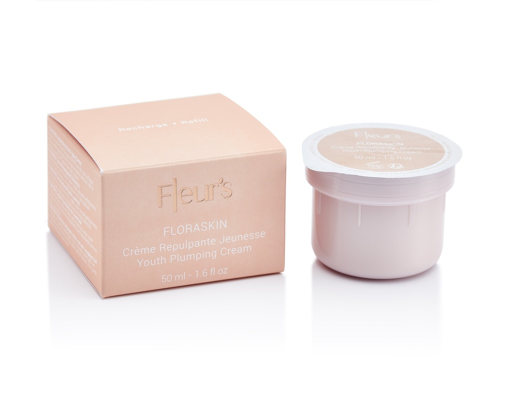 Floraskin Youth Plumping Cream -hoitovoide täyttöpakkaus 50 ml