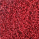 Nail Art Beads Red 0,5 mm