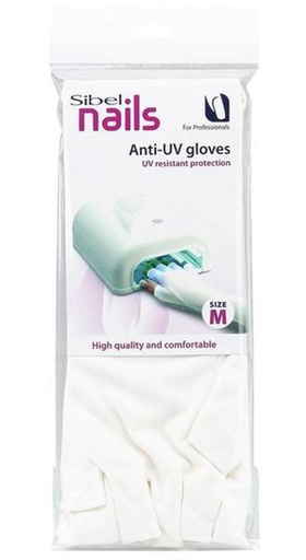 [6101051] Anti-Uv Gloves M pari*